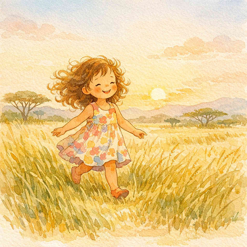 Nawa et la girafe blessée