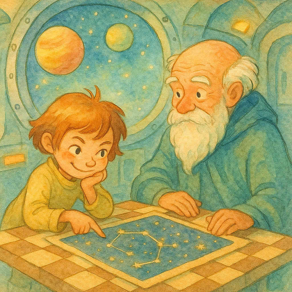 Éléna, la Maître d’échecs de la Galaxie