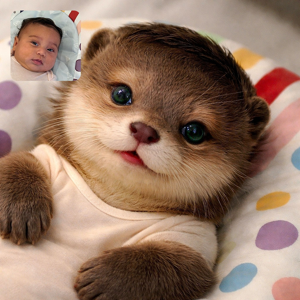 A close-up photo of a calm baby lying on a colorful padded surface, with curious eyes looking slightly off camera, capturing the innocence and softness of early childhood.