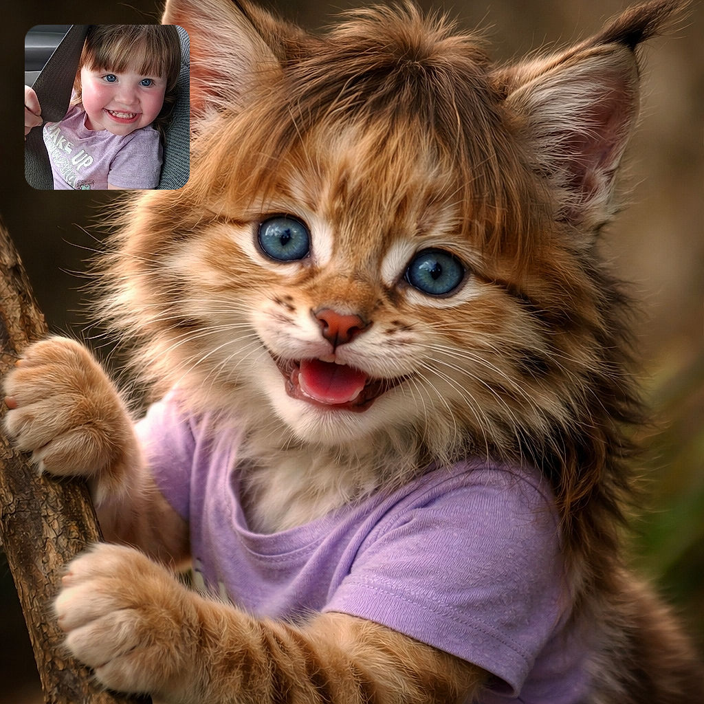 A cheerful toddler with sparkling blue eyes and rosy cheeks is gripping a car seatbelt playfully while sitting comfortably in a car seat, flashing a wide, toothy grin that could brighten anyone's day.