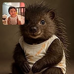 A cheerful baby with a mischievous smile sits cross-legged on a colorful crib mattress, wearing a cute sleeveless onesie that says 'Mama's Little Llama'. The cozy nursery is softly lit, with a plush panda toy and a fuzzy blanket nearby, while gentle sunlight filters through a pink curtain.