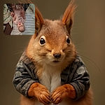 A joyful baby lies on a striped blanket, giggling up at the camera, while an adult's hands playfully blur in motion above, creating a fun ghostly effect. Cozy blankets and baby essentials surround the scene, adding warmth and comfort.