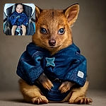 A joyful baby with sparkling eyes is comfortably seated in a cozy car seat, wearing a blue outfit and holding a pacifier, ready for an adventure or just a happy ride.
