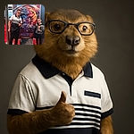 Two smiling boys stand proudly in front of a colorful Sonic 3 movie poster, giving thumbs-up signs. The younger one clutches stuffed toys, while the older one leans slightly, both sporting glasses and casual outfits. The vibrant cinema lobby with red carpet and modern architecture adds to the cheerful atmosphere.