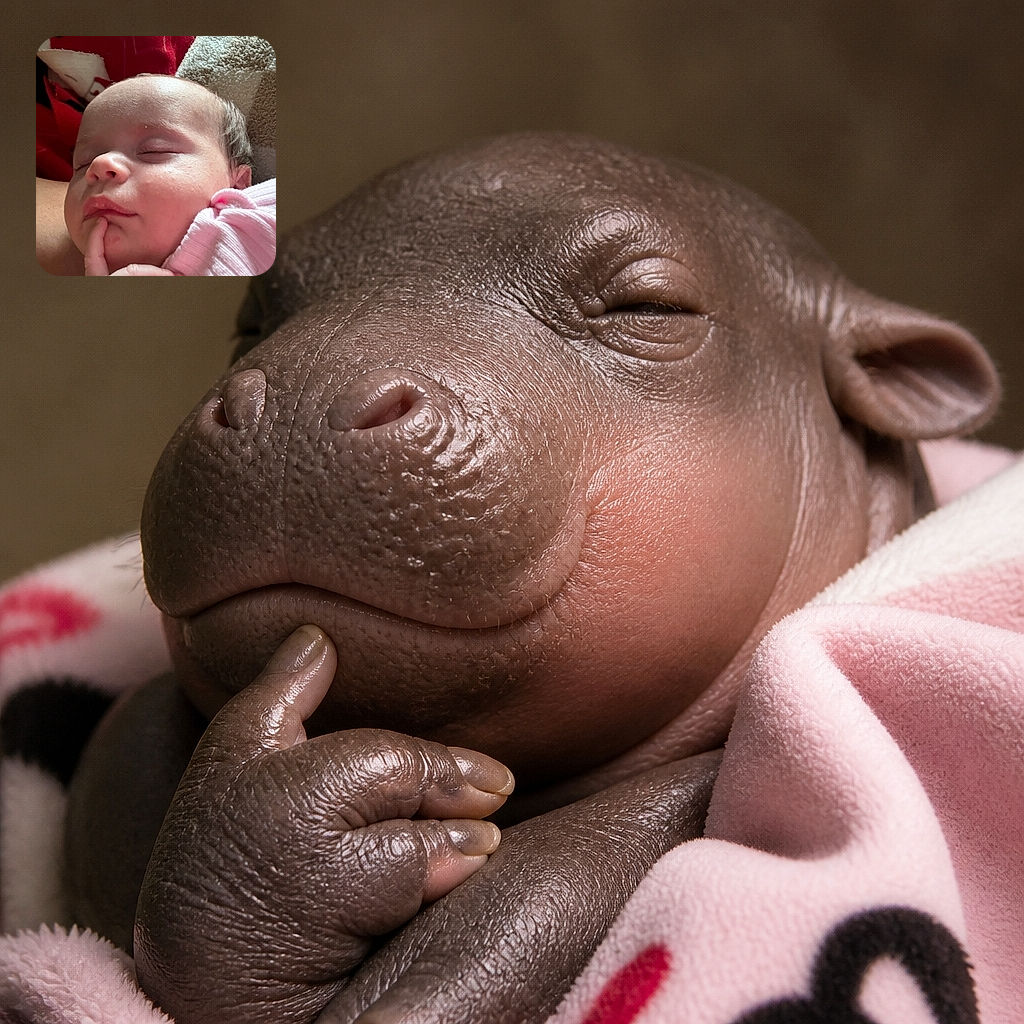 A peacefully sleeping newborn is making a tiny finger-to-lips pose, as if revealing the secret formula for excellent naps, while being cuddled against a cozy blanket and colorful bedding.