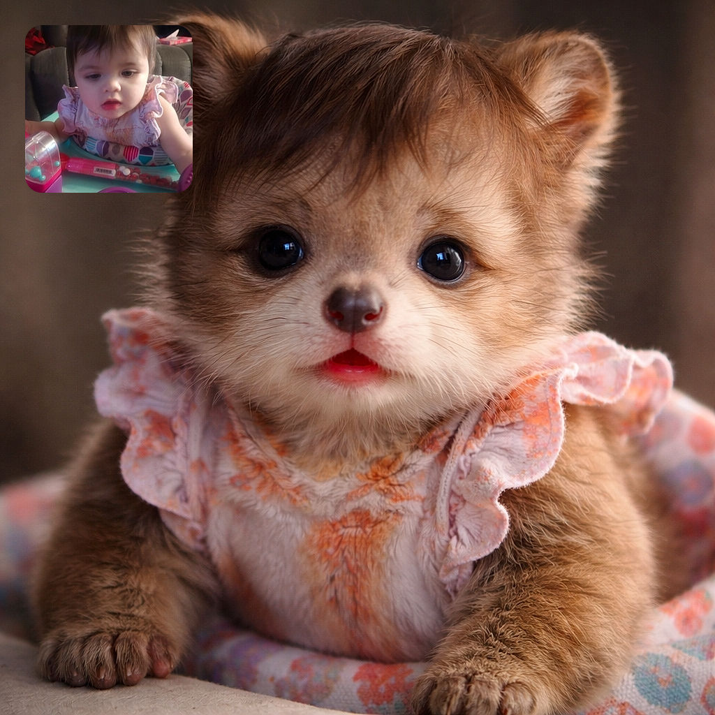 A curious baby with soft hair and big eyes is intently exploring colorful toys on a play table, surrounded by a cozy living room setting with a comfy chair in the background.