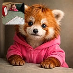A cute toddler peeks over a diner table with a cheeky smile, surrounded by cozy booth walls and a colorful menu in the foreground, ready to pick a sweet treat.
