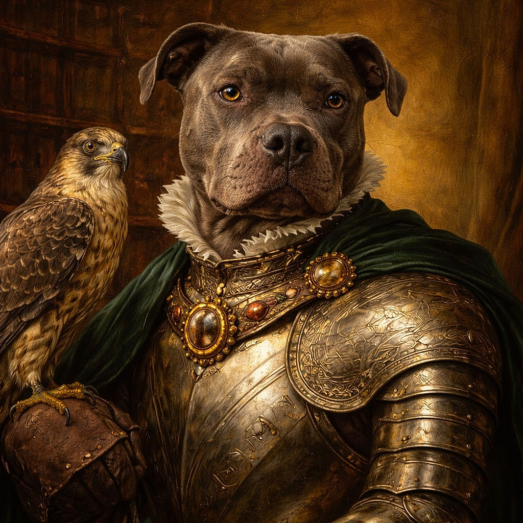 A charming close-up of a gray dog lounging on a couch, resting its head and paws over the edge with a calm, soulful gaze. The cozy indoor setting includes a beige couch, green plants, and framed silhouette art on the wall, creating a warm and inviting atmosphere.