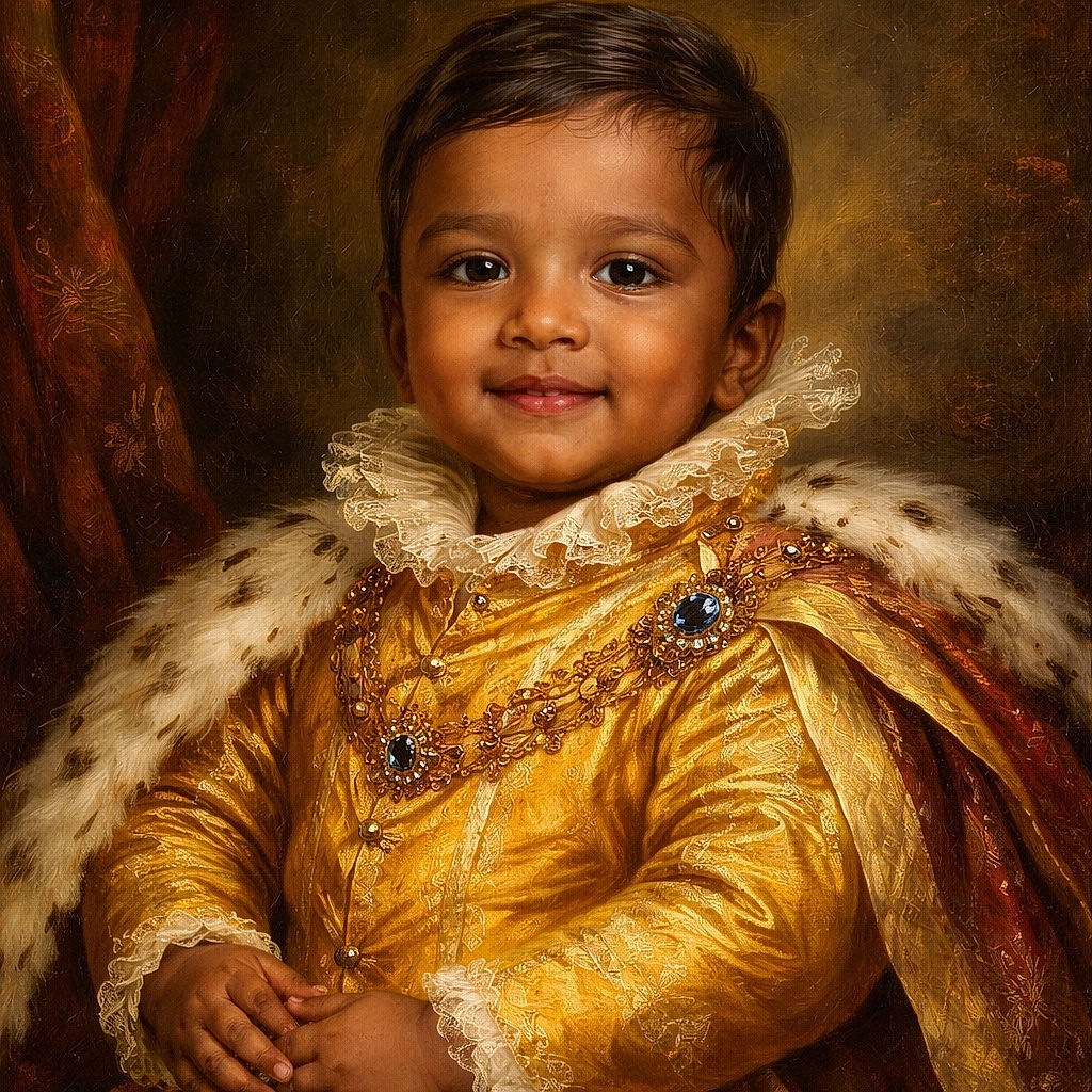 A cheerful baby dressed in a bright orange outfit sits comfortably in a car seat, flashing a sweet smile that could brighten anyone's day. The car interior is softly blurred in the background, focusing all attention on the adorable little passenger.