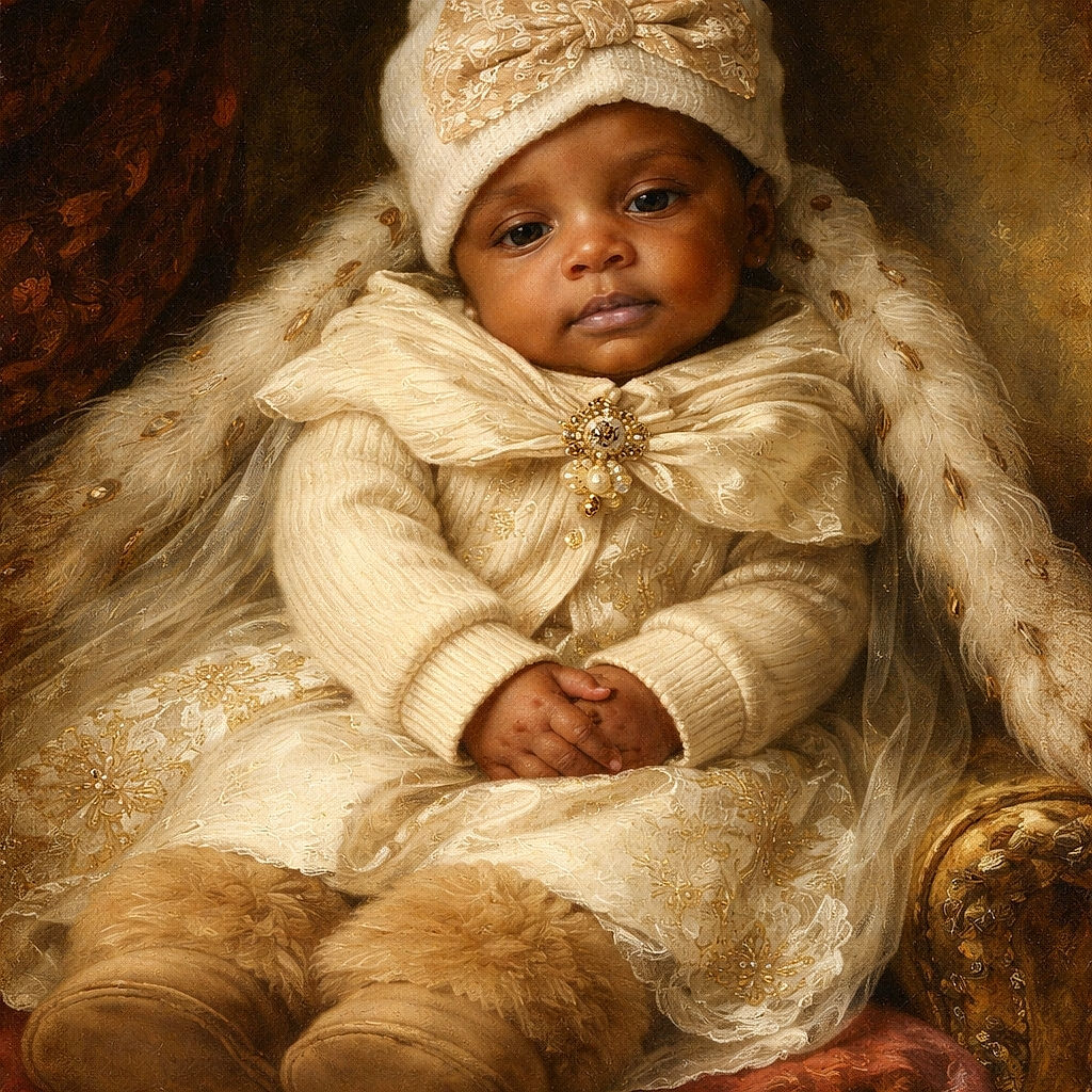 A cozy baby bundled up in a cream-colored sweater and fuzzy slippers lies comfortably in a car seat, pacifier in mouth and a cute hat slightly askew, ready for a nap or a snug adventure.
