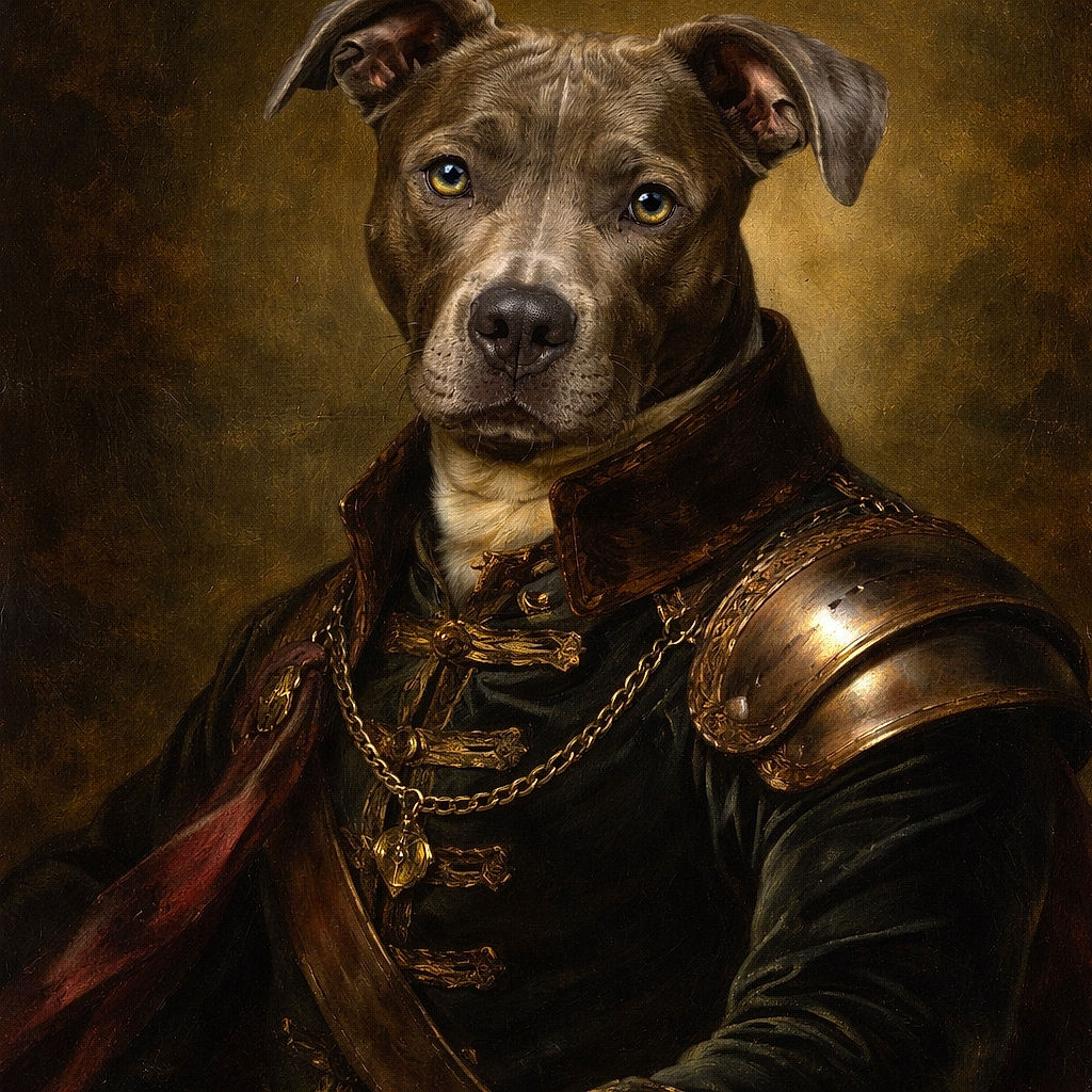 A curious black dog with a slightly blurry face and glowing blue eyes sits on a patterned carpet next to a person wearing a white sock, looking up with puppy eyes full of wonder.