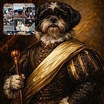 A collage of adorable black and white dogs in various cozy and playful settings, from lounging on sofas and beds to riding in cars and exploring outdoors. Each frame captures the dog's charming personality, with some snuggling plush toys and others curiously observing their surroundings.