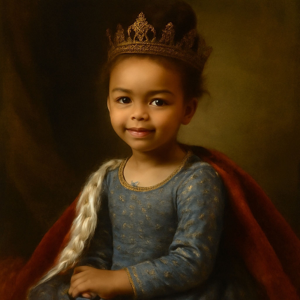 A cheerful young child in cozy pajamas sits comfortably on a patterned couch, holding a colorful object, with a relaxed and happy expression. The background shows a rustic porch setting with a wooden table, a can of Dr Pepper cream soda, and a checkered bucket adding a homely vibe.