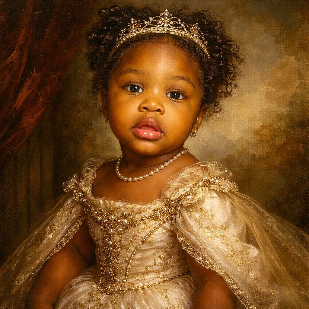 A milk‑moustached toddler looks up with wide curious eyes as if the camera is a tiny sun — candid, a little blurry from motion and flash, standing on wooden floor in a black tank top with one sock and a permanent look of 'did I do that?'.