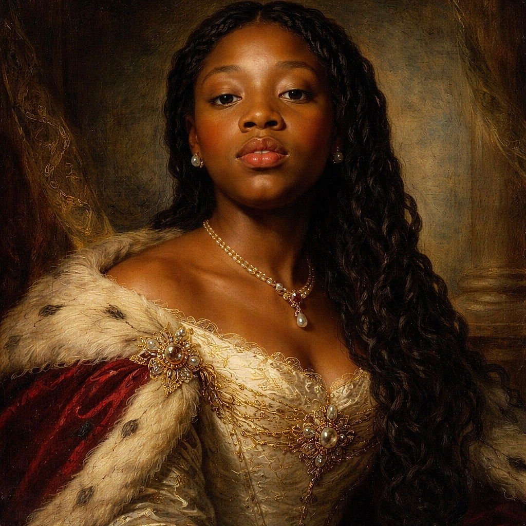 A close-up selfie of a young person with glistening skin, puckering lips as if blowing a kiss, against a deep blue background. They wear a white shirt and have long braided hair, with one hand resting on their head, creating a casual and intimate vibe.