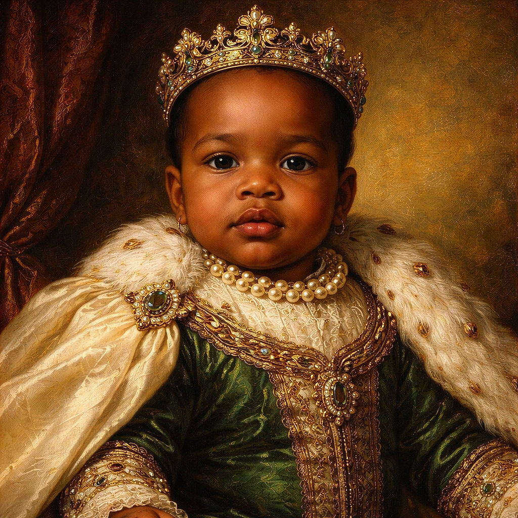 A charming baby dressed in a cozy blue and green fuzzy outfit with bear ears on the hood is reaching out towards the camera, sitting comfortably on a quilted white surface. The baby's curious eyes and slightly puckered lips add to the adorable and engaging vibe of the photo.