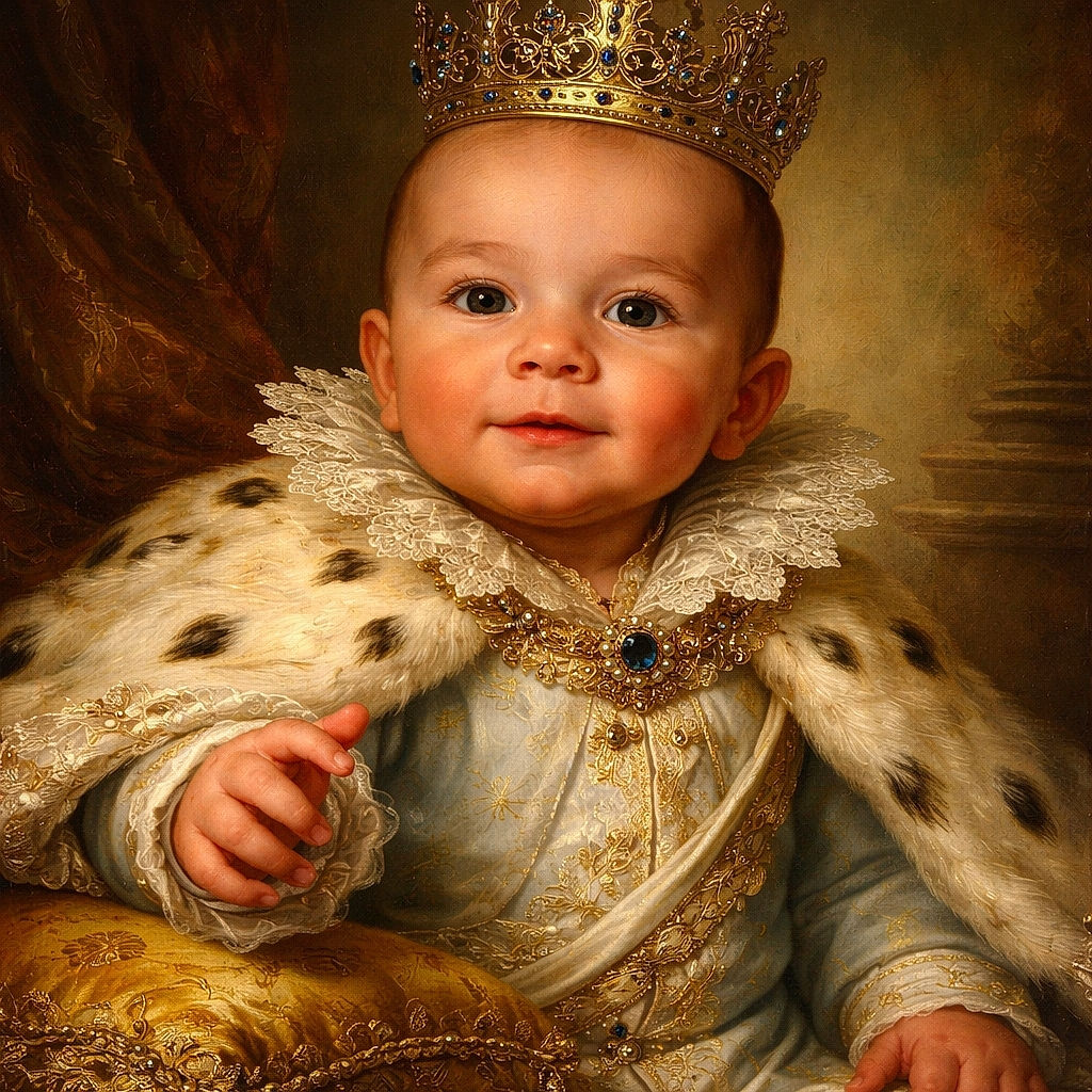 A charming baby with big curious eyes is nestled snugly in a car seat, wrapped in a cozy blanket featuring cheerful smiley faces. The baby reaches out with an inviting hand, as if ready to explore the world or grab a snack, while the soft lighting highlights the smooth skin and adorable expression.