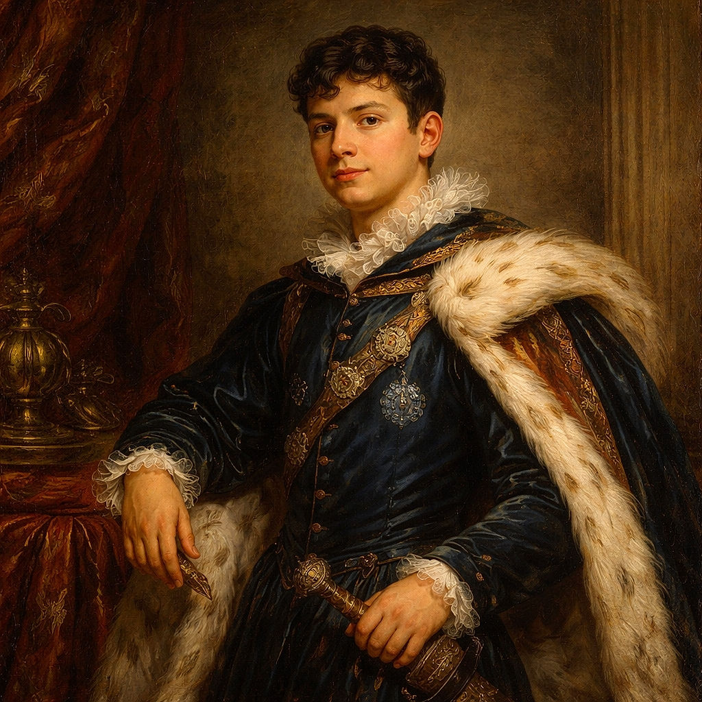 Two boys chilling on a black leather couch, each enjoying an ice cream cone, with bright sunlight flooding through the window behind them and soft pink curtains framing the scene.