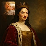 A heartwarming close-up of a tender moment as a woman and a baby gently touch noses, bathed in warm golden light that adds a soft, dreamy glow to their peaceful expressions.