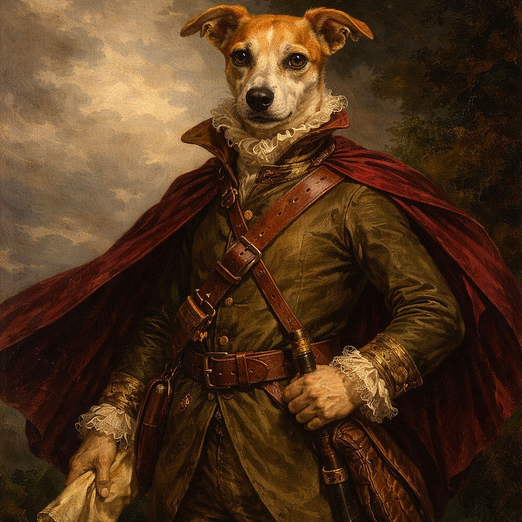 A small white-and-brown dog curled up on a couch, giving the camera a resigned side-eye as if posed for a moody portrait; low, warm lighting and a cozy pile of blankets make this look like prime nap real estate.