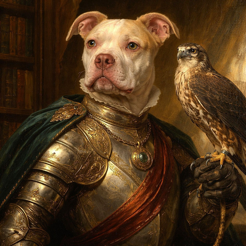 A curious puppy with a pink collar sits attentively on a couch, its big ears perked up and eyes full of wonder, surrounded by cozy blankets and a warm indoor setting.