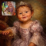 A cheerful toddler in a colorful walker smiles brightly, surrounded by playful toys and cozy home furnishings, radiating pure joy and curiosity.