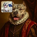 A charming watercolor painting of a happy dog sitting on a couch with a rope toy, basking in soft sunlight that filters through a nearby window, creating a cozy and artistic atmosphere.