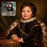 A cheerful toddler lounges comfortably on a bed covered with a floral quilt, wearing a black shirt that says 'Mama's Little Dude'. The cozy room features patterned pillows and a colorful towel casually draped nearby, capturing a candid and heartwarming moment.