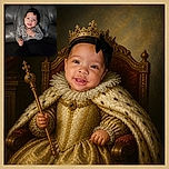 A cheerful baby lounges on a leather couch in a leopard-print outfit and oversized black bow, smiling at the camera like a tiny fashion icon who just discovered the secret of couch comfort.