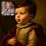 A curious toddler with tousled hair gazes intently out a window, their reflection softly visible on the glass. The soft natural light highlights the child's delicate features and the cozy gray shirt adds to the warm, intimate moment captured indoors.