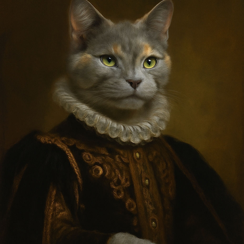 A close-up of a serene gray and cream tabby cat lounging comfortably in a cozy, softly lit pink pet carrier, gazing thoughtfully into the distance with bright green eyes.