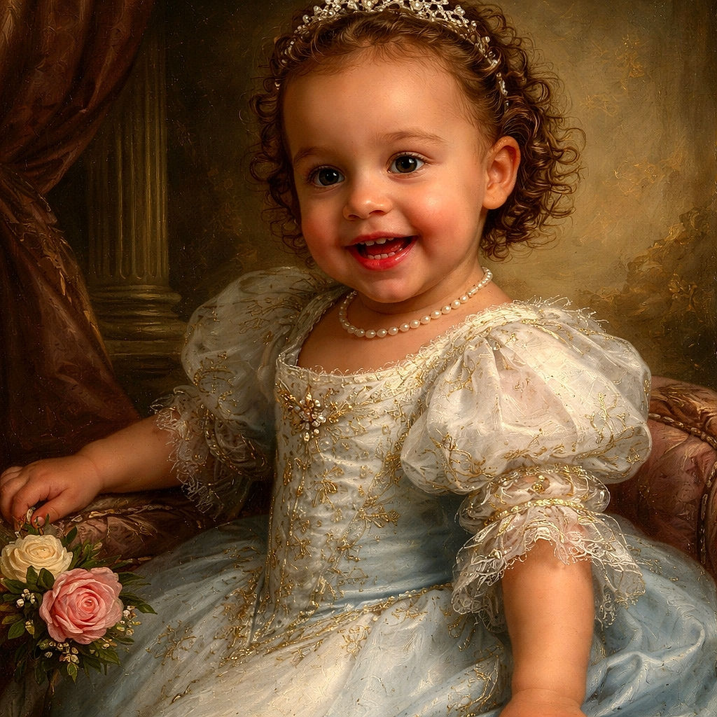 A chaotic, adorable video-call screenshot where a curly-haired toddler is mid-giggle and mid-flail, filling the screen while two tiny inset video windows echo the same joyful chaos. The phone UI (battery, time, icons) watches on like a bemused bystander.