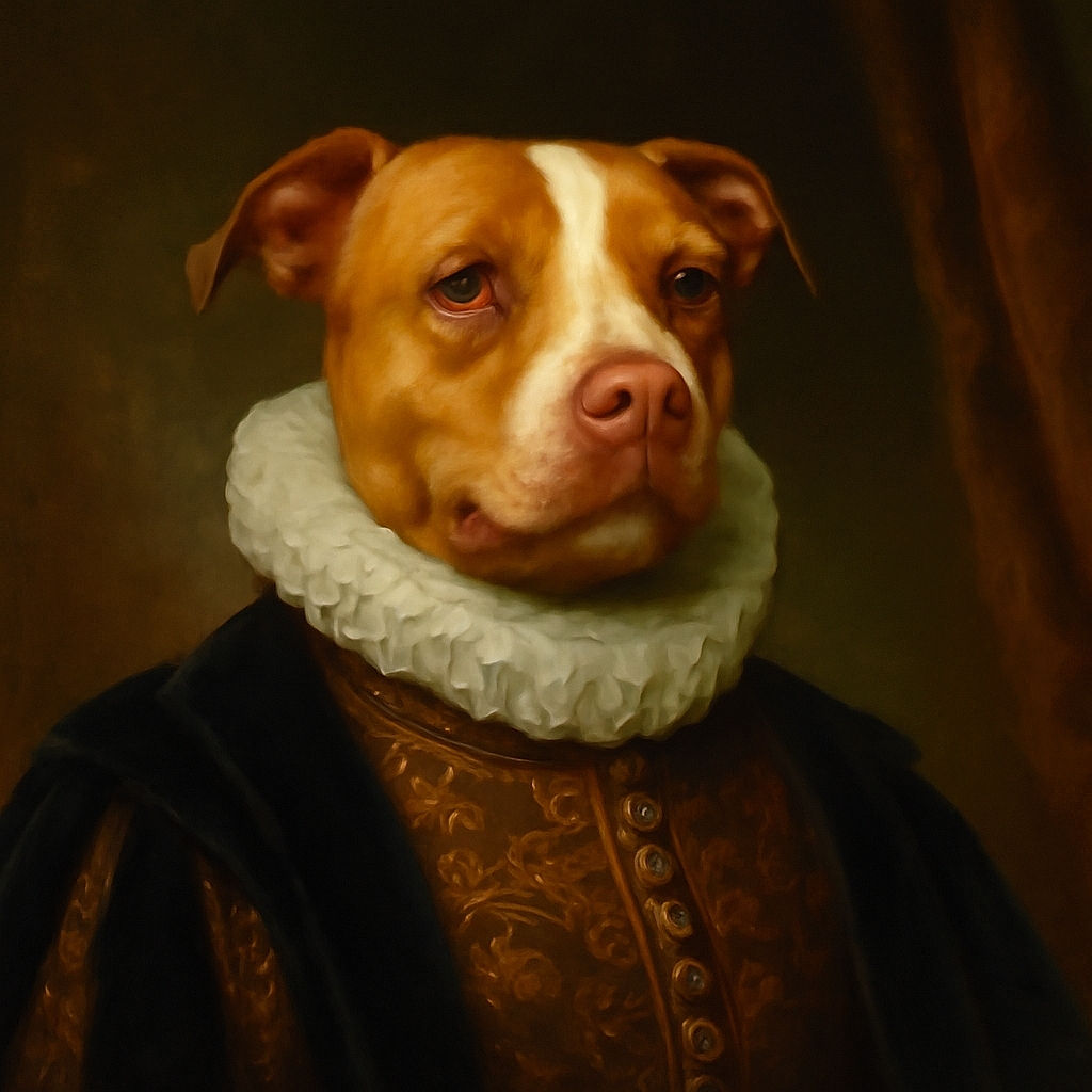 A joyful selfie featuring a woman with glasses and a big smile, hugging a happy dog with its tongue out. Pink heart stickers float above their heads, adding a playful and loving vibe to the warm indoor setting.