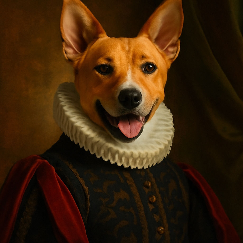 A happy dog wearing a black harness sits comfortably in the back seat of a car, tongue out and ears perked up, ready for an adventure or a car ride full of tail wags and window sniffs.