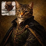 A cozy tabby cat is comfortably sprawled out on a soft, patterned quilt, looking relaxed and ready for a nap, blending perfectly with the cozy textures around it.