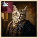A sleepy silver tabby kitten sprawls across a burgundy couch, looking like it just finished a strenuous shift at the Department of Naps. One paw hangs forward while the other rests proudly on the cushion, and a human arm peeks in from the side as if providing emergency kitten support.