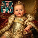 A cheerful baby is comfortably seated in a teal baby carrier, wearing a cute floral onesie. The background shows a cozy indoor setting with soft blankets and household furniture, creating a warm and homely atmosphere.