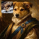 A cozy puppy is peacefully napping on a soft, patterned blanket with a brown blanket in the background, radiating pure relaxation vibes and making you want to join the snooze fest.