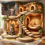 A cozy snapshot featuring a person partially hidden behind a curious tabby cat. The cat's intense green eyes steal the spotlight while the person's arm, adorned with a pink wristband and tattoo, gently cradles the feline. The background is a simple couch and wall, making the intimate moment the center of attention.