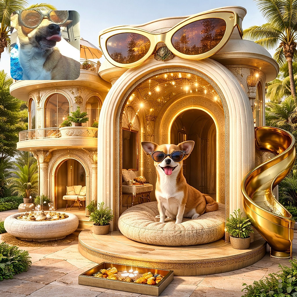 A cheeky little dog (looks like a chihuahua) lounging in the car wearing dusty sunglasses and sticking its tongue out — a sunlit close-up of its snout, whiskers and goofy attitude with patterned blue fabric and a seatbelt in the background. This pup clearly thinks it's auditioning for a sunglasses commercial.