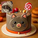 A cozy cat curls up comfortably on a pile of soft, textured blankets in shades of beige and pink, looking content and slightly sleepy as if ready for a long nap.