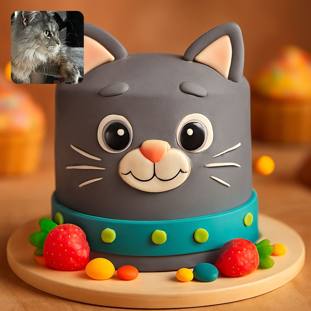 A majestic fluffy gray cat is lounging on a soft gray perch, gazing intently to the side with its bright yellow-green eyes, whiskers elegantly fanned out, and a cozy indoor setting in the background.