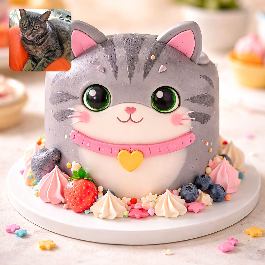 A superior tabby cat lounges like royalty on a vivid orange pillow, staring at the camera with half-lidded green eyes and impeccable whiskers — clearly plotting world domination between naps.