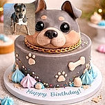 A charming dog with a gold chain collar sits attentively on a tiled floor, ears perked up like it's ready to star in a TikTok video. The natural lighting highlights the dog's glossy coat and soulful eyes, while the TikTok watermark adds a modern social media vibe.