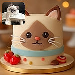 A fluffy cat with striking blue eyes lounges regally on a cozy cat tree, one paw dangling over the edge as if surveying its kingdom from a lofty throne.