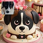 A close-up dog portrait captures a soulful, slightly suspicious stare, as if this floppy-eared supervisor is silently judging everyone from its comfy floral throne. Its tricolor coat and dramatic white forehead stripe make it look ready for a very serious canine passport photo.