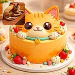 A sun‑soaked orange tabby sprawled on the hardwood like it owns the place — one ear alert, whiskers catching the light, and a dramatic shadow for added mystery. Clearly plotting world domination between naps.