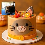 A fluffy cat lounges upside down on a cozy cat tree by a bright window, giving a curious and slightly mischievous look to the camera, as if pondering the mysteries of the universe or just plotting its next nap.