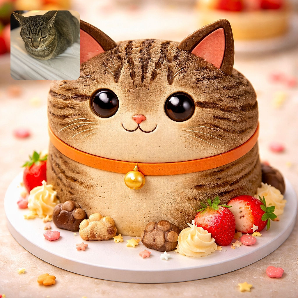 A loaf-mode tabby cat is perched on a rumpled bed, offering a slightly grumpy, cinematic stare — ears akimbo, whiskers perfectly on point, and a dreamy bokeh background that says 'professional nap model.'