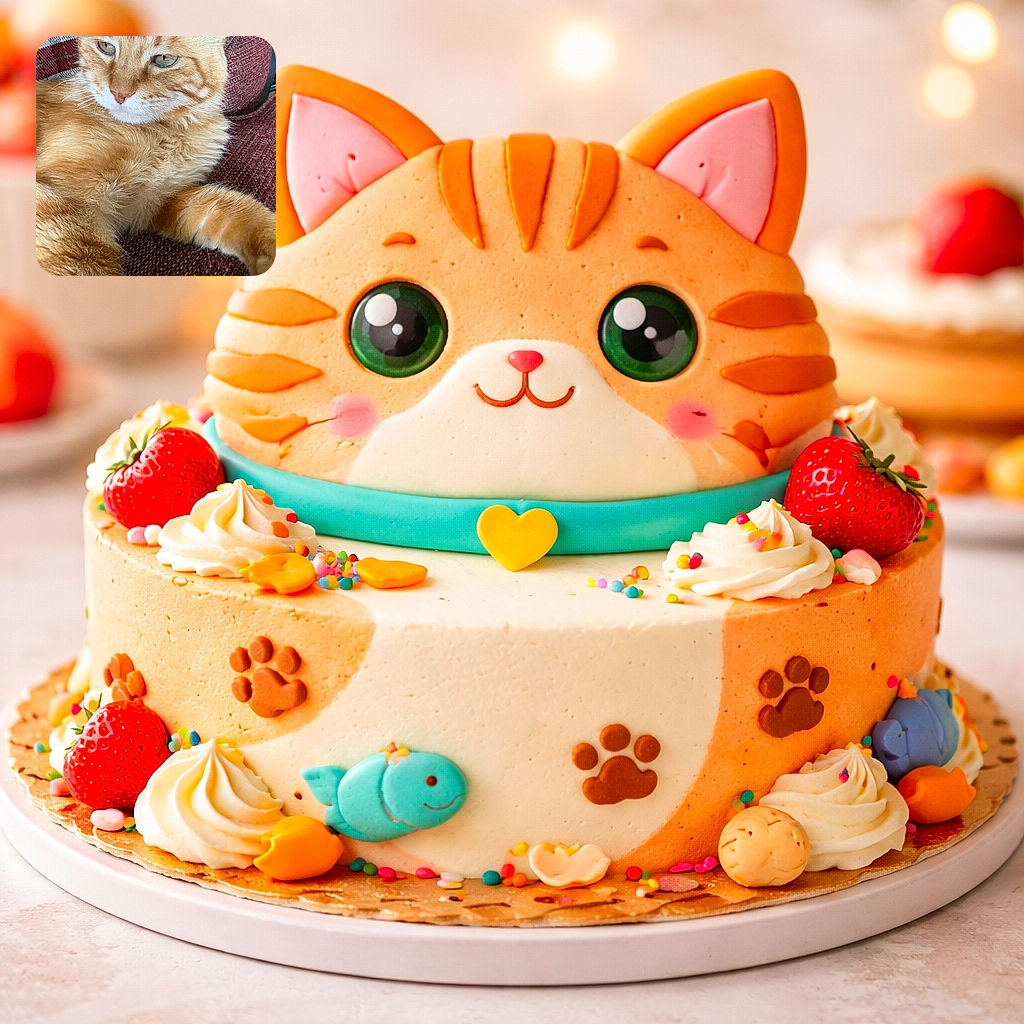 A fluffy orange tabby in salon-quality close-up, half-asleep and fully judging your life choices — whiskers immaculate, green eyes slightly glazed, sprawled on a textured maroon couch like it owns the place.